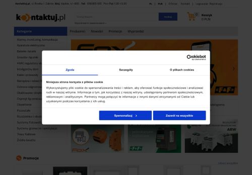 Hurtownia Elektrotechniczna „ELEKTRA” sp. jawna Bieniek
